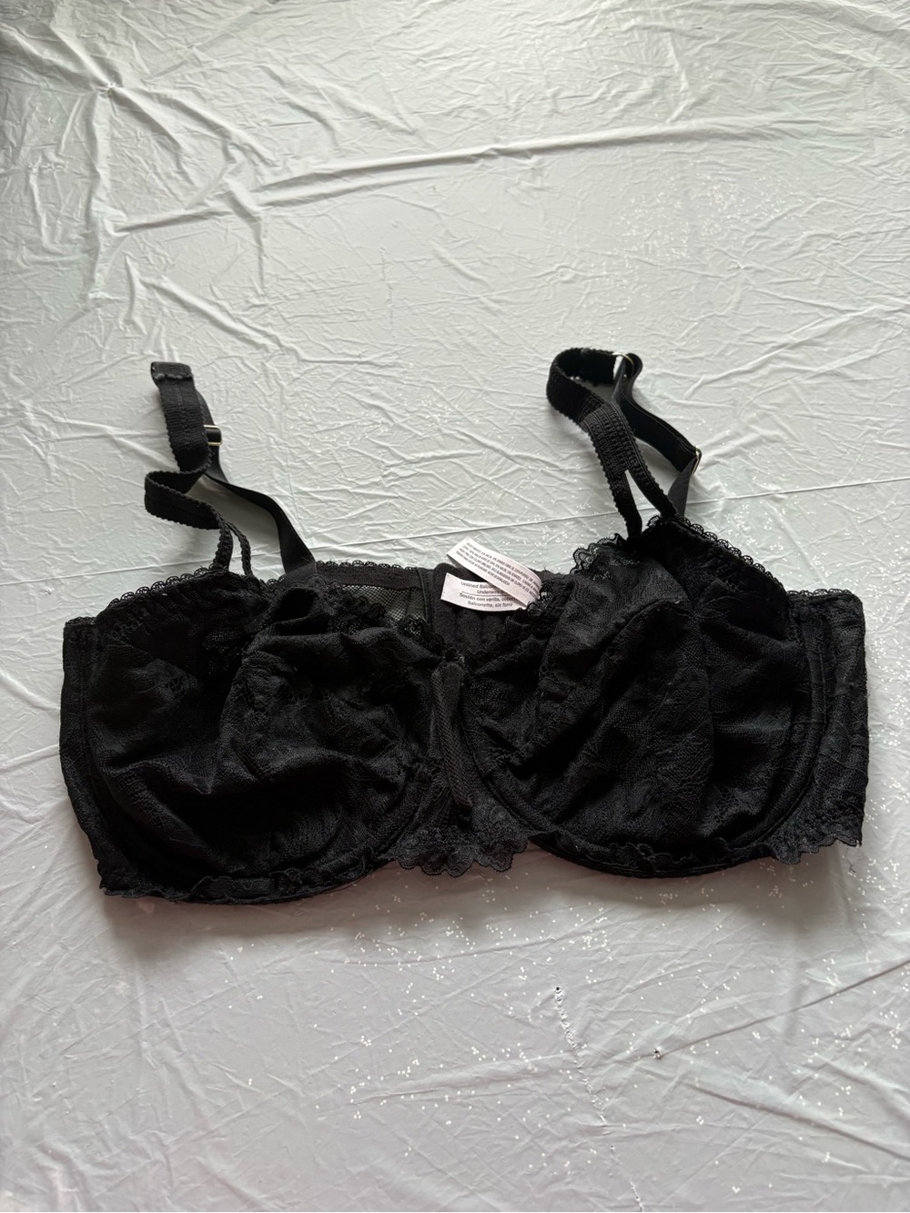 Auden Black Lace Underwire Bra